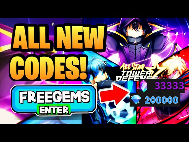 ALL NEW WORKING CODES FOR ALL STAR TOWER DEFENSE APRIL 2023