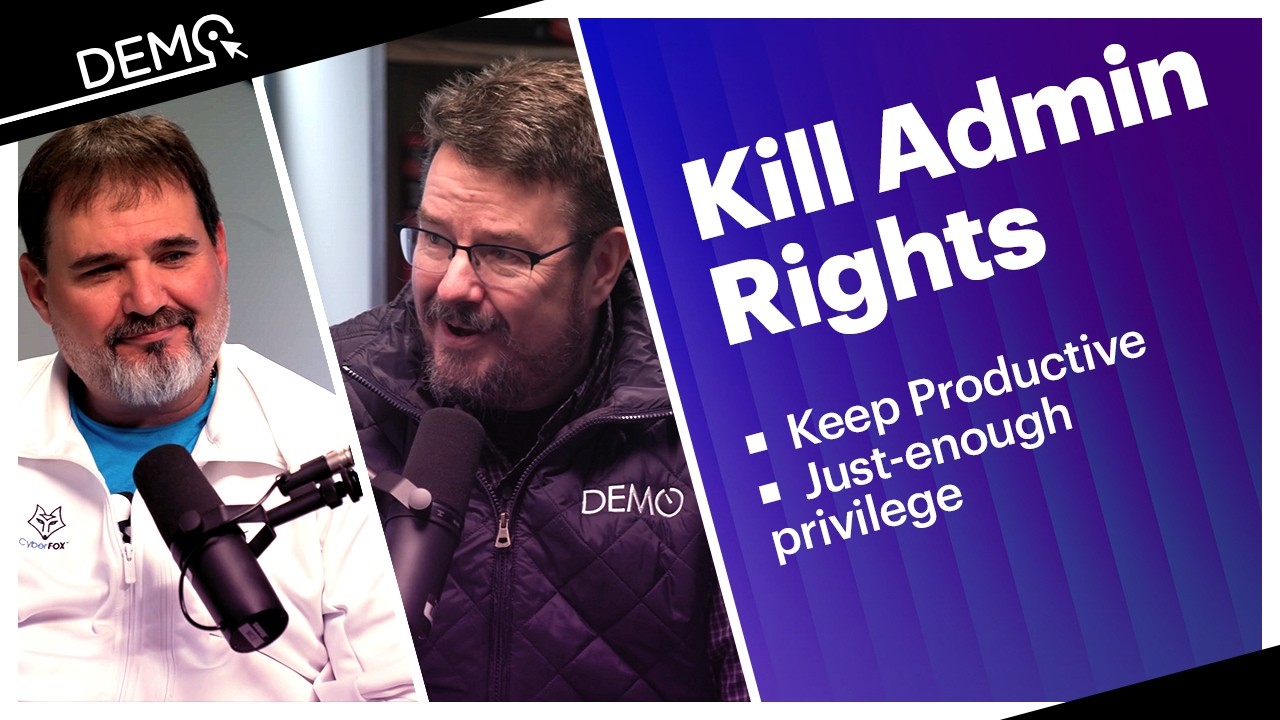 Traditional admin privileges are one of the biggest security risks inside modern enterprises — and one of the hardest to manage without frustrating employees.<br /><br />In this DEMO episode, CyberFOX Director of Technical Sales Bill Morgan walks through AutoElevate, a privileged access management solution designed to eliminate standing admin rights while still allowing users to get their work done.<br /><br />You’ll see how CyberFOX:<br />* Removes permanent administrator accounts entirely<br />* Enforces just-enough privilege for specific tasks and apps<br />* Blocks lateral movement and “living off the land” attack techniques<br />* Helps stop ransomware before it spreads<br />* Delivers fast, user-friendly approvals without IT bottlenecks<br /><br />If you’re responsible for endpoint security, identity and access management, or ransomware defense, this demo shows a practical way to reduce risk without slowing down your organization.<br /><br />#demo #keithshaw <br /><br />----------------------------------------------------------------------------<br />DEMO: https://www.cio.com/videos/demo<br />LinkedIn: https://www.linkedin.com/in/shawkeith/<br /><br />Interested in being on a DEMO episode? Contact Keith Shaw via LinkedIn (https://www.linkedin.com/in/shawkeith/) or email (kshaw@foundryco.com)