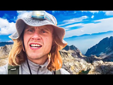I climbed the tallest mountain in America!