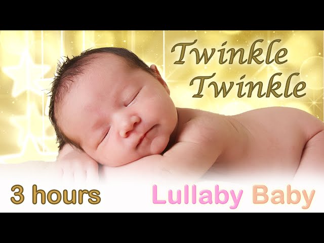 ✰ 3 HOURS ✰ Twinkle Twinkle Little Star ♫ ✰ NO ADS ✰ MUSIC BOX ✰ Baby Sleeping Music Lullaby class=