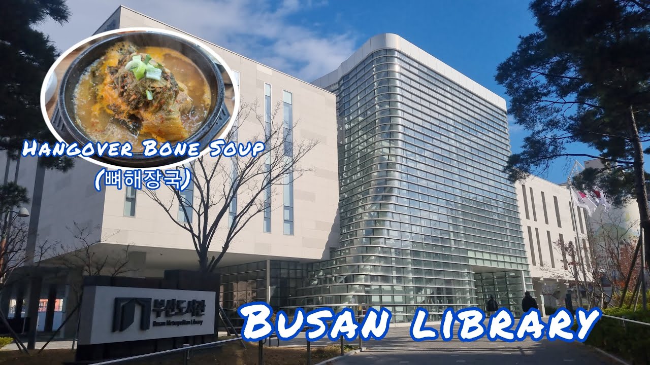 STUDY TIME AT BUSAN LIBRARY ll VLOGMAS 15 ll LIFE IN BUSAN - YouTube
