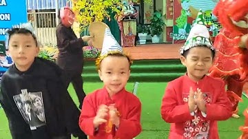 Tiệc tất niên 2023 - sinh nhật cô và trò tháng 1 - MN Thúy Sơn TP Ninh Bình