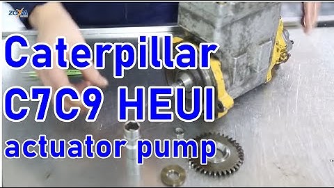 How to repair Caterpillar (CAT) C7C9 HEUI Pump-ZQYM Diesel
