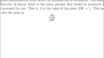 Unit 23-7 The Lagrange Multiplier-Labour and Capital - Part 1