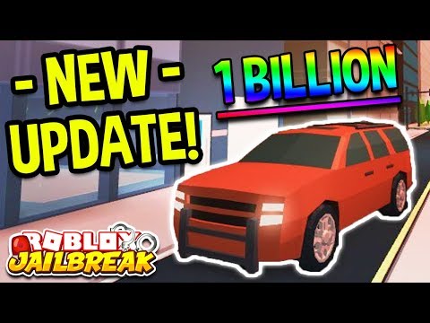 ROBLOX JAILBREAK NEW 1 BILLION UPDATE! NEW SUV CAR, ROBLOX RIMS, & SECRET BANK VAULT ESCAPE ENTRANCE - ROBLOX JAILBREAK NEW 1 BILLION UPDATE! NEW SUV CAR, ROBLOX RIMS, & SECRET BANK VAULT ESCAPE ENTRANCE