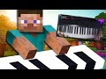 Piano Reactions on Minecraft w/Piano Cam!