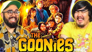 *THE GOONIES* took us on a thrill ride (First time watching reaction)
