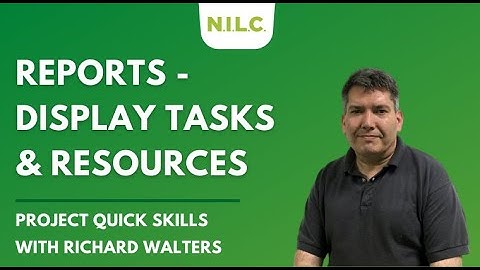 How to Display Reports by Tasks or Resources in Microsoft Project