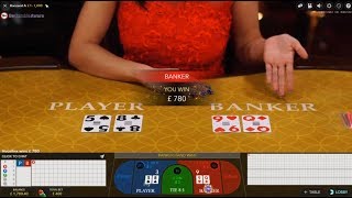 1K Start Live Casino Baccarat Big Bets Sesh screenshot 5