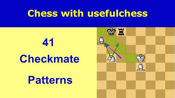 41 Checkmate patterns  you must know to checkmate.