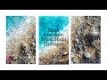 How to use  Sand Texture Paste | Mixed Media Beach canvas Tutorial