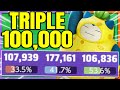 TRIPLE 100,000+ pushing the limits of what is possible with SNORLAX | Pokemon Unite
