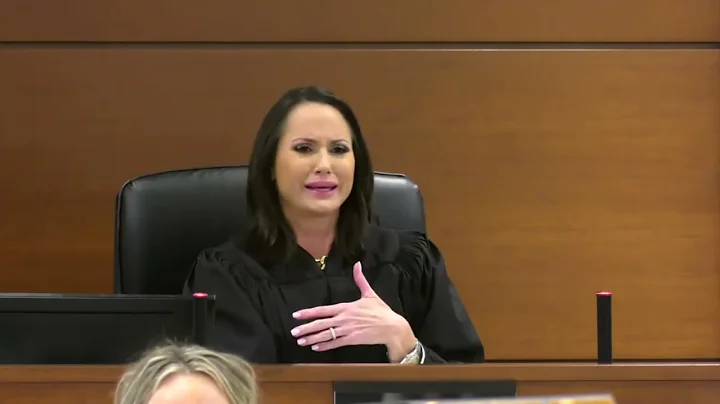 Judge and Defense Have Heated Exchange After Defen...