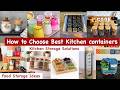 How to Store Food Items in the Kitchen | Simplify Your Space with Kitchen Organization Ideas| Pantry