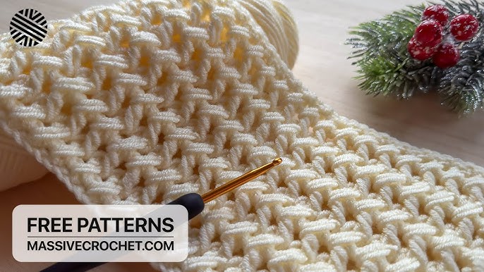 The EASIEST and FASTEST Crochet Pattern for Beginners! ⚡️ 🥰 LOVELY Crochet  Stitch for Baby Blanket 