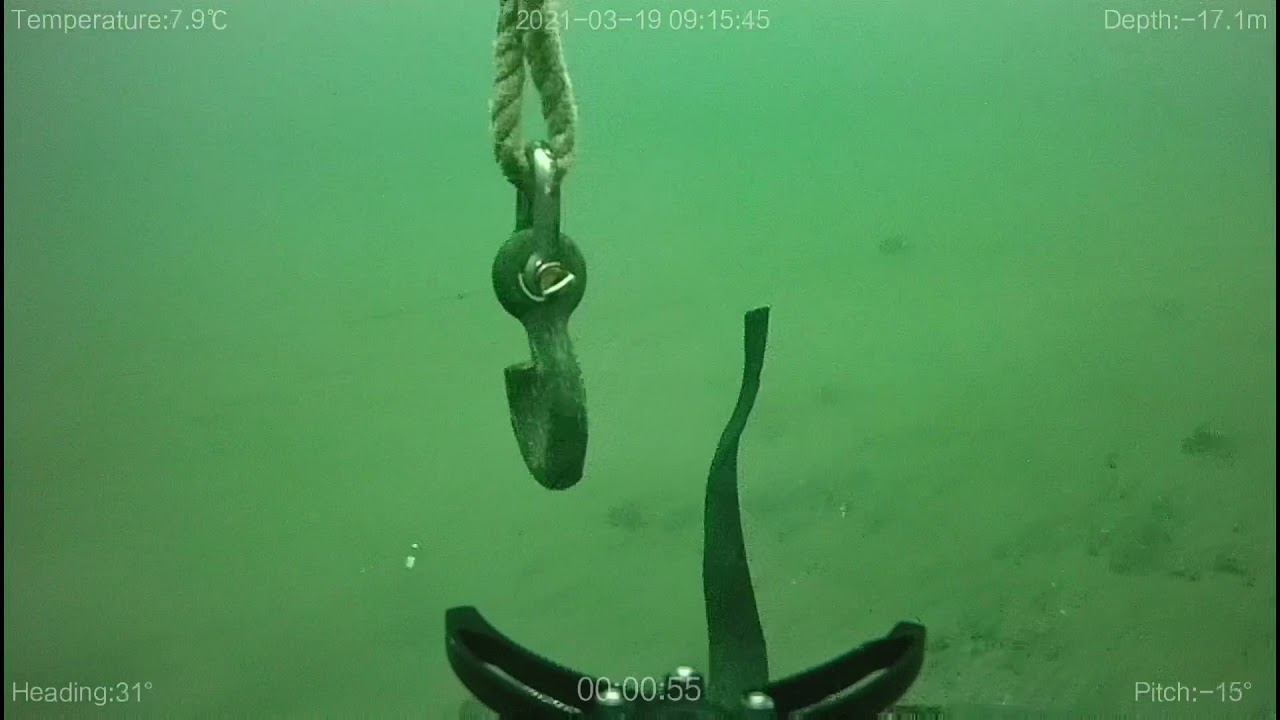 Lost diving equipment found and recovered with Chasing M2 ROV