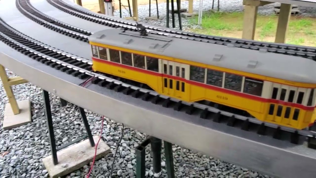 Bachmann G Gauge 1/29 Scale Baltimore Transit Co Peter Witt