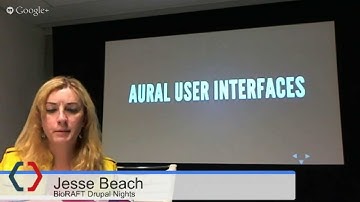 Jesse Beach: "The Semantic Application Layer and Accessibility" at Drupal Nights by BioRAFT