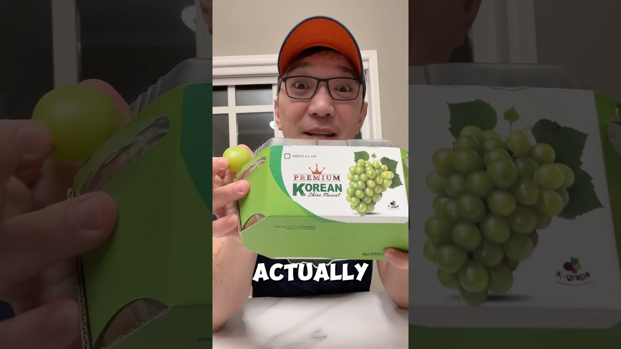 Japan vs Korea: Shine Muscat Grapes origins (014/365) - YouTube