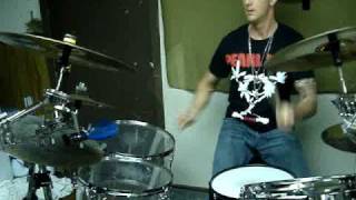 MY NEW DDRUM DIODE DOMINATOR CLEAR ACRYLIC DRUM SET