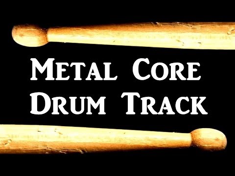 metal-drum-beat-180-bpm-hard-rock-bass-guitar-backing-track-#313