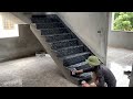 Design &amp; Construction Latest New Stairs || Complete Stair With Granite