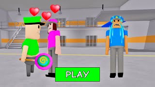 SECRET UPDATE | POLICE KID FALL IN LOVE WITH BABY POLICE GIRL? SCARY OBBY ROBLOX #roblox #obby