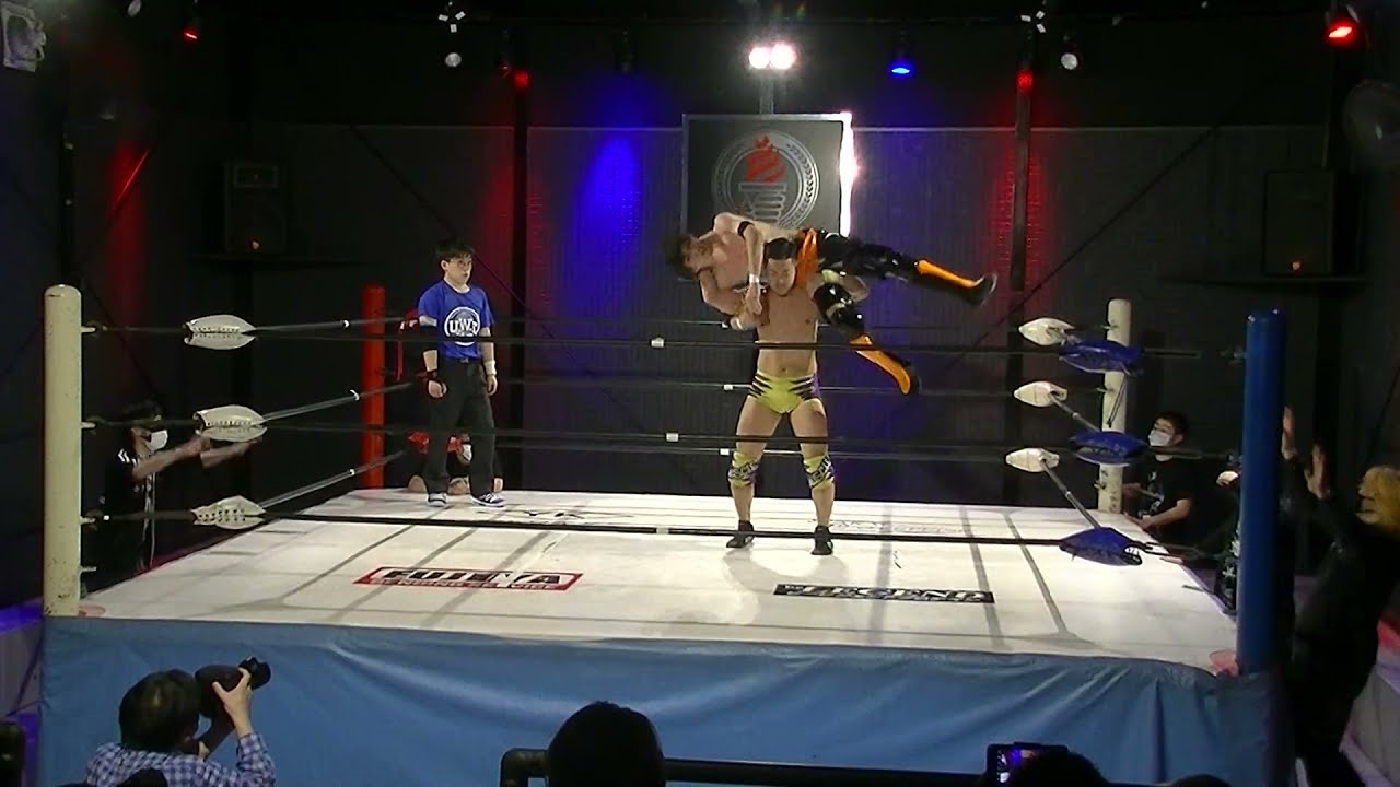 【学生プロレス】2021.2.14 暖色vsサ上 【引退試合】