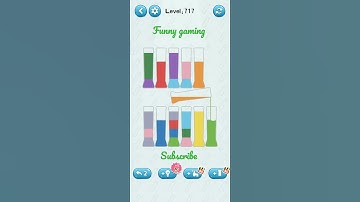 water sort puzzle game level 717 #numpuz #shorts #watersort #puzzle #game
