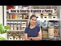 How to smartly organize your kitchen pantry  tips  tricks for indian pantry organization