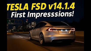 Tesla FSD v14.1.4 First Impressions!