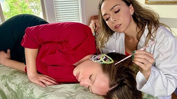 ASMR Scalp Massage + Hair Play |Sensory Tests, Hair Brushing,Lice Comb [Real person]Relaxing Tingles