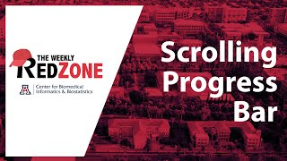 REDZone - Scrolling Progress Bar