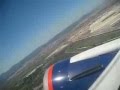 Boeing 767-300. Aeroflot - Russian airlines. Take off from Barcelona to Moscow (Sheremetyevo)