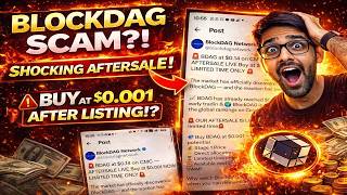 BlockDAG Aftersale Truth 😱 $0.14 → $0.001 | BDAG Scam or Opportunity? Full Explanation | Bdag 2026