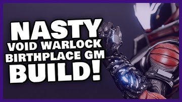 THIS VOID WARLOCK BUILD DOMINATES BIRTHPLACE GM!
