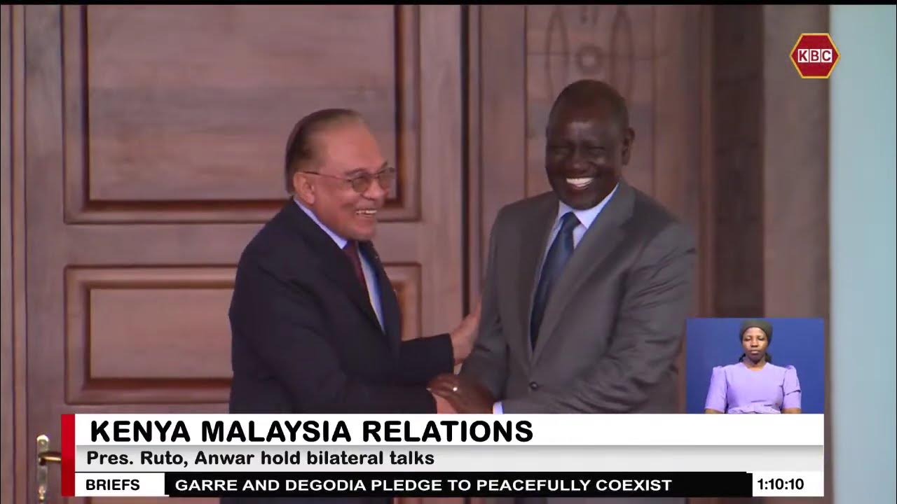 新闻。鲁托与马来西亚总理就贸易、住房、制造和教育举行双边会谈