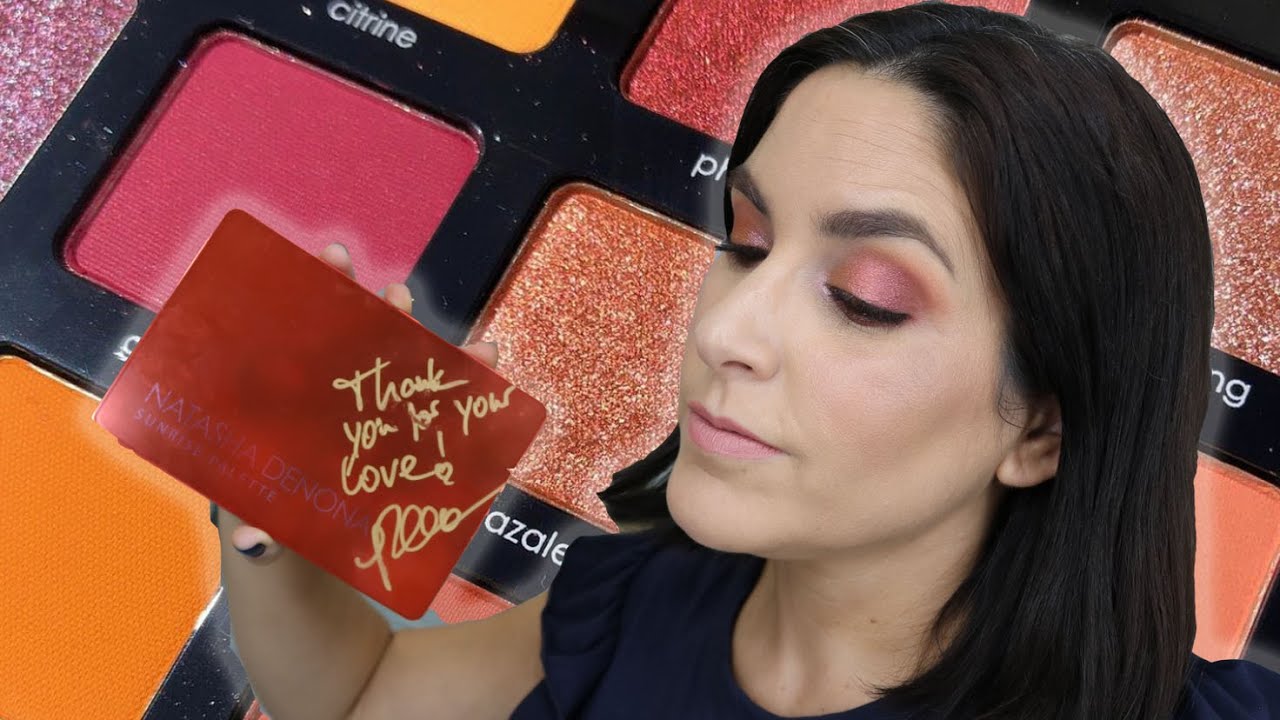 Natasha Denona Sunrise Palette ¿por qué es mi favorita de las midis?
