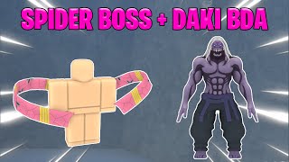 *NEW* Spider Boss and Daki BDA! | Project Slayers