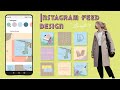 Designing an INSTAGRAM feed layout 2020 | Graphic Design | Episode 3