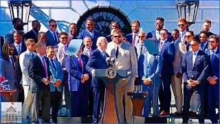 President Biden Welcomes Super Bowl Champs Kansas City Chiefs to White House in 2024