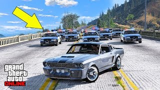 УГНАТЬ ЗА 60 СЕКУНД ФОРД МУСТАНГ В GTA 5 ONLINE РЕАЛЬНО?! ПОЛИЦЕЙСКИЕ ДОГОНЯЛКИ ГТА 5