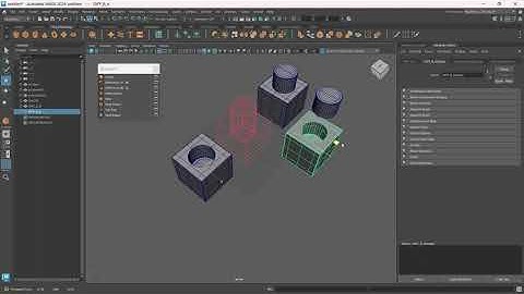 MAYA Module 8: BOOLEANS