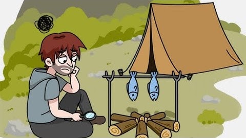 Brain out 2 level 53 how to make fire? Walkthrough solution