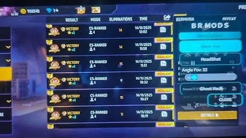 ROHAN MODS OFC FREE FIRE AWM HEADSHOT MOD MENU PANEL INJECTOR #Hack   #update injector 