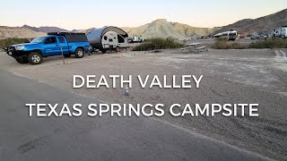 Texas Springs Campsite At Death Valley National Park