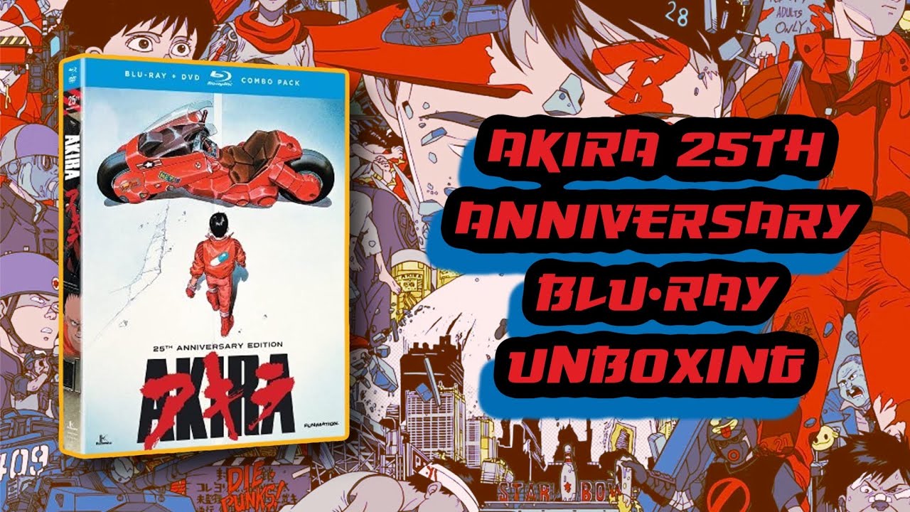Akira: Movie - The 25th Anniversary Edition [Blu-ray] UNBOXING