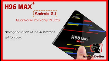 H96 Max Plus Android 8.1 TV Box RK3328 4GB RAM 32GB ROM Full Review
