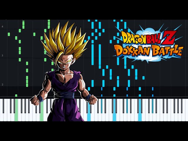 Dokkan Battle OST - LR SSJ4 Gogeta Sheet music for Piano (Piano