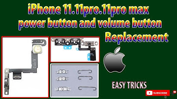 iPhone 11 power button and volume button Replacement